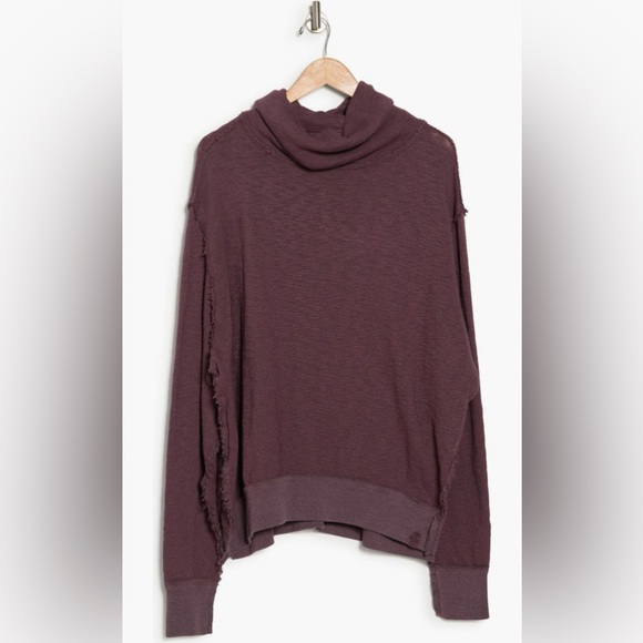 Free People Timmy Boxy Turtleneck Sweater - Picture 4 of 9